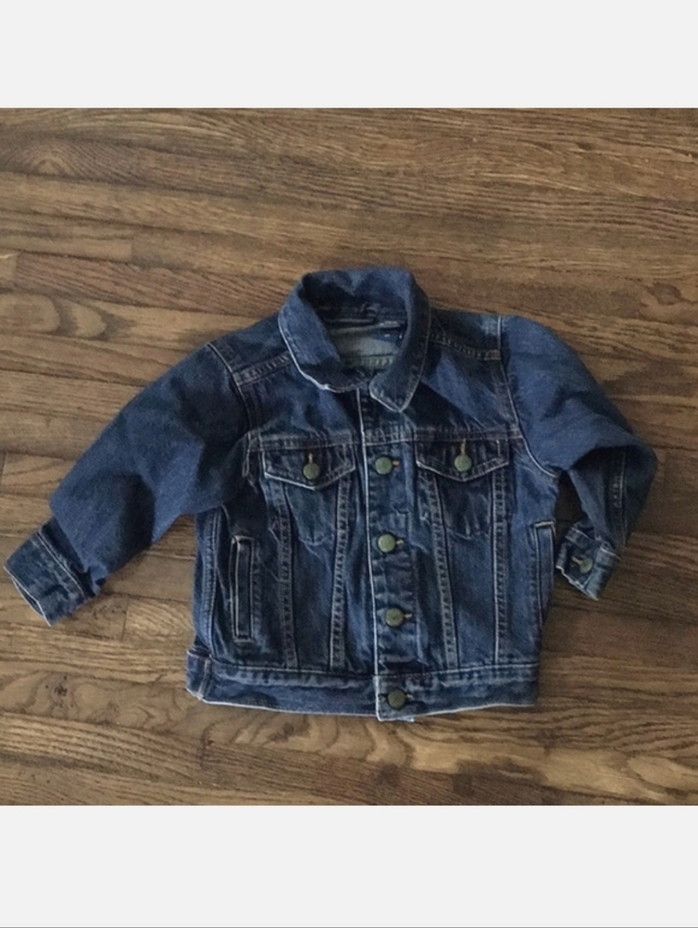 Oshkosh B'Gosh Children's Kids Jean Denim Jacket Unisex 3T EUC